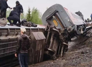 В Ульяновской области сошли вагоны с рельсов