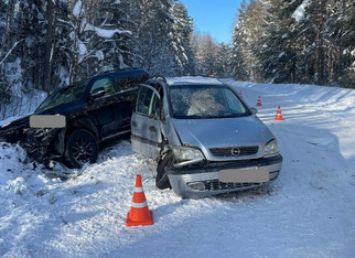 Два человека пострадали в ДТП у Порошино