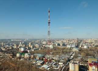 Телебашня будет сиять в Первомай