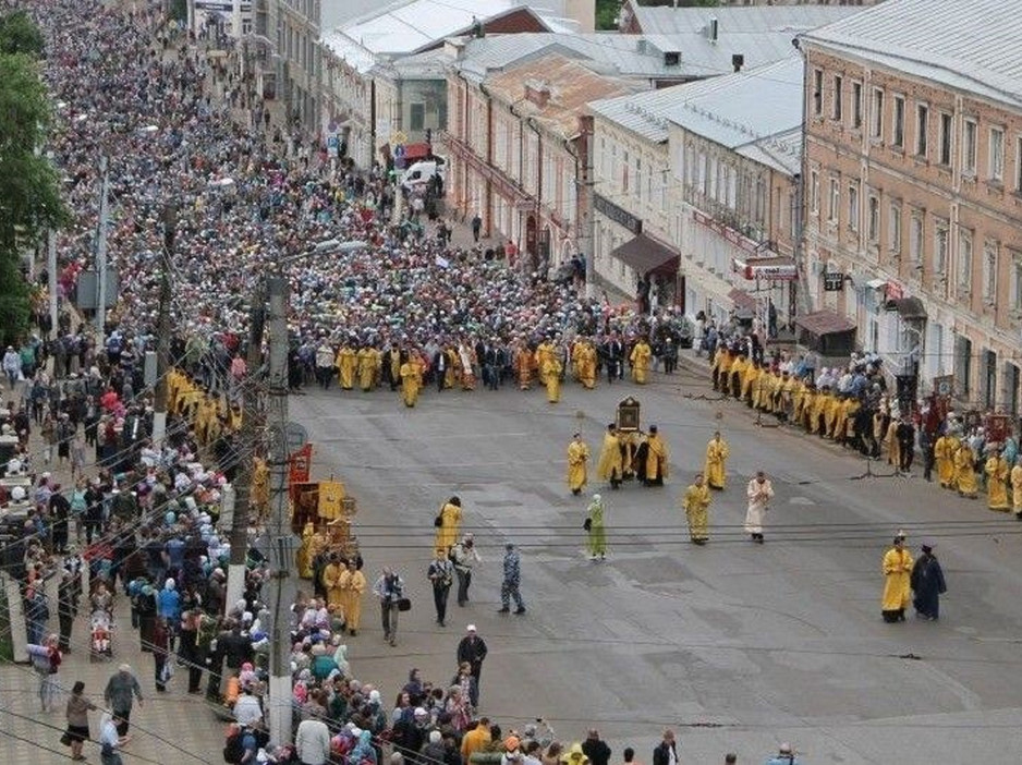 В Кирове перекроют часть улиц из-за Великорецкого крестного хода