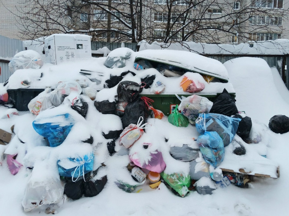 Регоператор объяснил, почему в Кирове переполнены контейнерные площадки