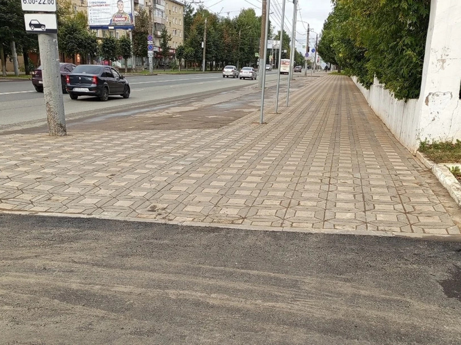 Доступная среда на улице Воровского