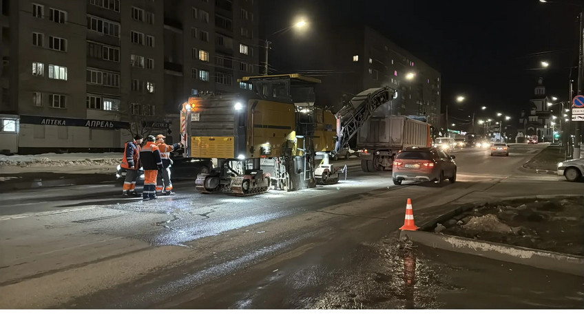 В Кирове возобновился ремонт дорог