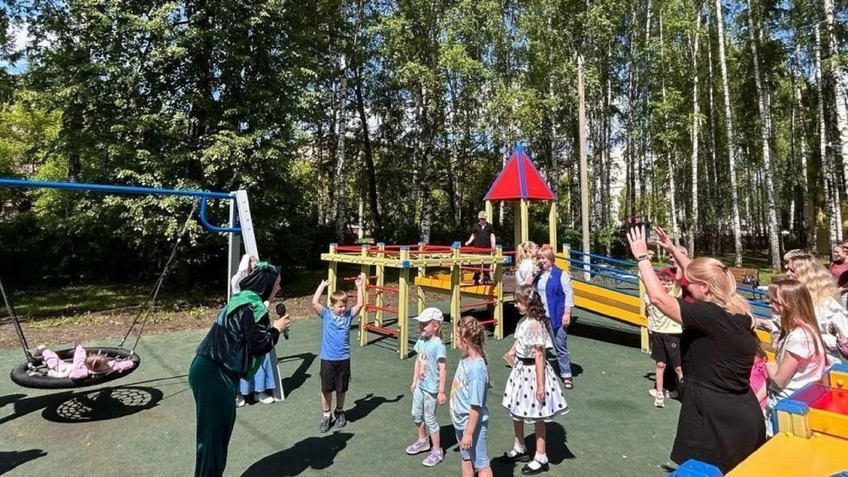 В Кирове появилась инклюзивная площадка для детей