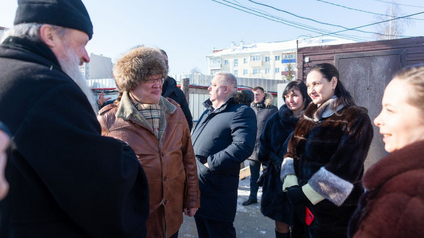 Для храма Феодоровской иконы Божией Матери выбрали кирпич