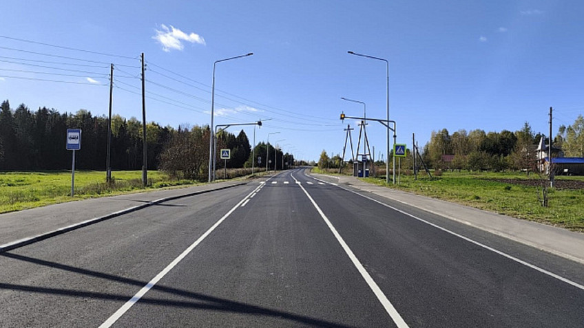 В Кировской области отремонтировали 40 км дорожного полотна