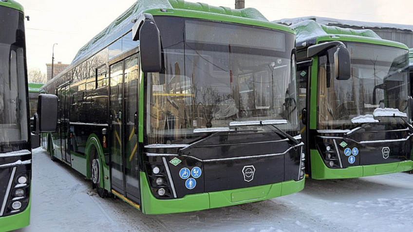 Новые автобусы вышли на маршруты № 21 и 54
