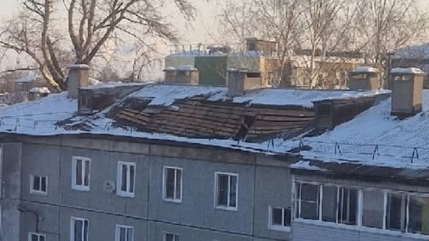 В ГЖИ прокомментировали ремонт крыши дома в Слободском
